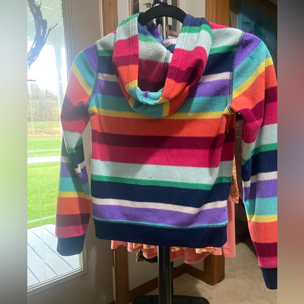 Old navy rainbow fleece